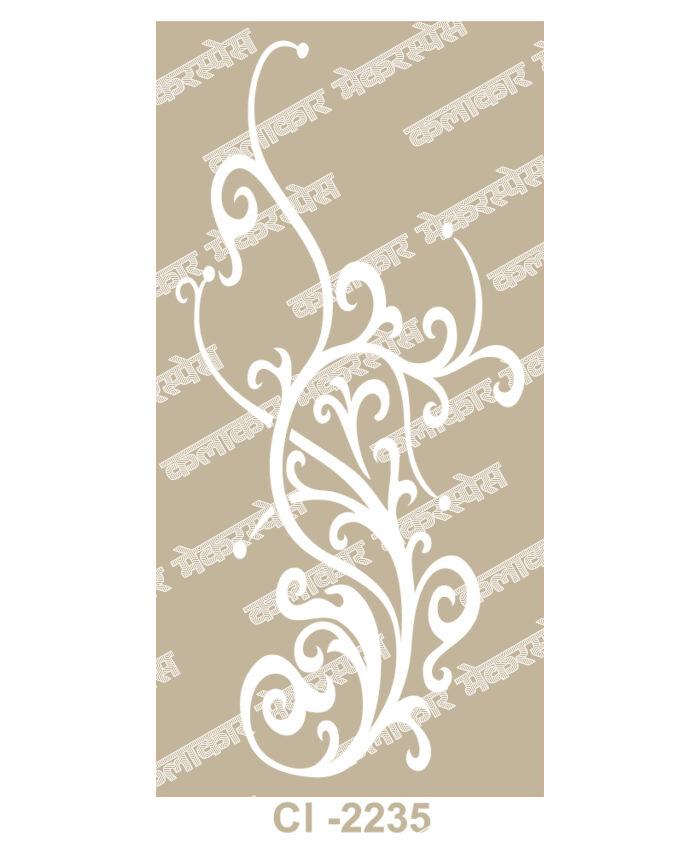 2235 - Premium 2D Jaali Designs (Illustrator Files)