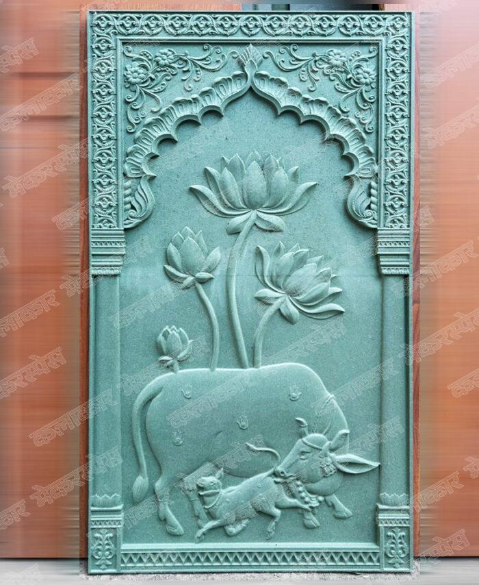 Cow & Calf 3D Artcam Relief Design